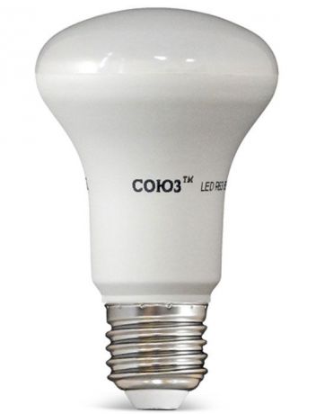 Лампа светодиодная "Союз", акцентного освещения, SLED-SMD2835-R63, 8 Вт-670 Лм, 220 В, 4000К, E27
