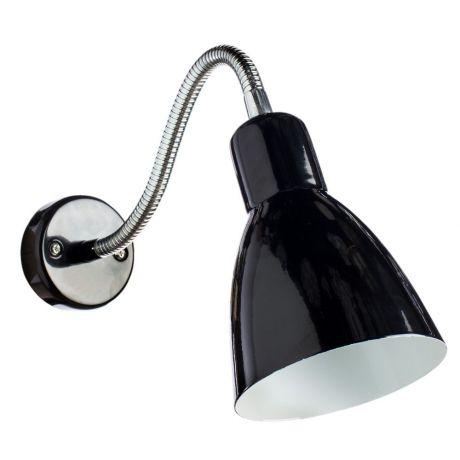 Настенно-потолочный светильник Arte Lamp A5048AP-1BK, черный