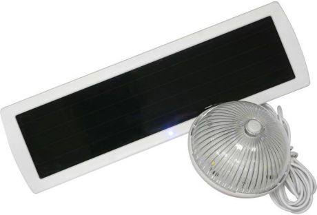Светильник КОСМОС на солнечных батареях многофункциональный с датчиком освещенности, SMD led, KOC_SOL224