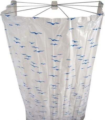 Набор для ванной комнаты Ridder "Ombrella", цвет: белый, синий, 2 предмета. 58203