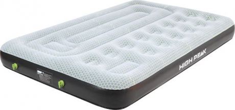 Матраc надувной High Peak "Air bed Multi Comfort Plus", цвет: серый, черный, 198 х 137 х 22 см