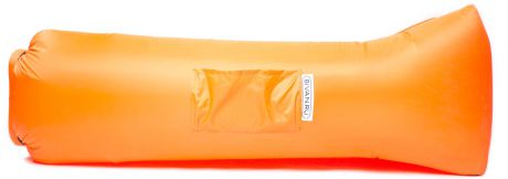 Диван надувной "Биван 2.0", цвет: оранжевый, 190 х 90 см
