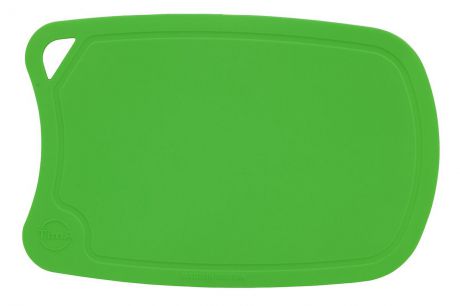 Доска разделочная "TimA", овальная, цвет: салатовый, 31 х 21 х 0,3 см