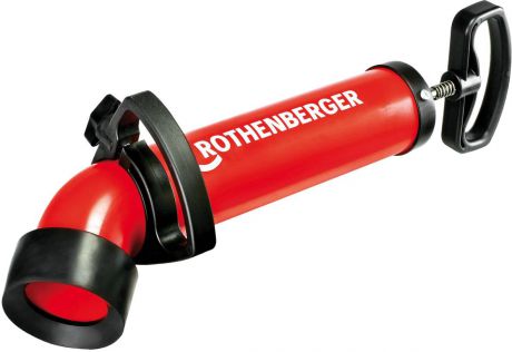 Усиленный вантуз Rothenberger Ropump Super Plus, с адаптером, цвет: красный