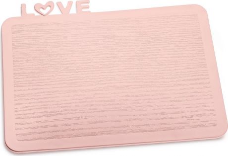 Доска разделочная Koziol Happy Board Love, цвет: розовый, 19,3 х 24,7 см