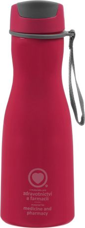 Бутылка для напитков Tescoma "Purity", цвет: розовый, 700 мл