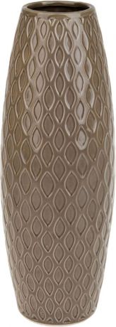 Ваза декоративная ArtHouse "Пастель", цвет: коричневый, высота 39 см