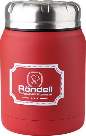 Термос для еды Rondell Picnic, цвет: красный, 500 мл