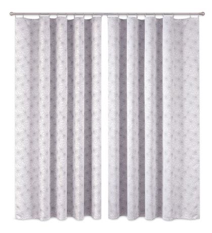Комплект штор P Primavera Firany, цвет: серый, высота 270 см. 1110002