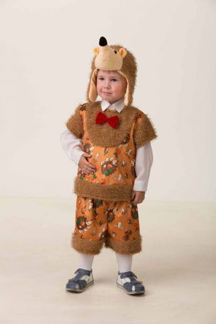 Дженис Карнавальный костюм для мальчика Ежик Коржик размер 26