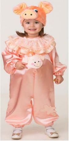 Карнавальный костюм Батик "Поросёнок Ниф", цвет: розовый. Размер: 26