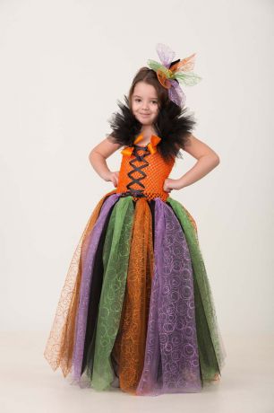 Карнавальный костюм Jeanees "Набор сделай сам "Ведьмочка", цвет: оранжевый. Размер: 26-43