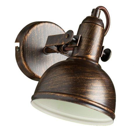 Настенно-потолочный светильник Arte Lamp A5213AP-1BR, коричневый