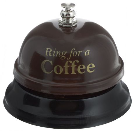 Звонок настольный Эврика "Ring For A Coffee"