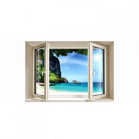 Украшение для стен и предметов интерьера с 3D эффектом Window "Райский остров"