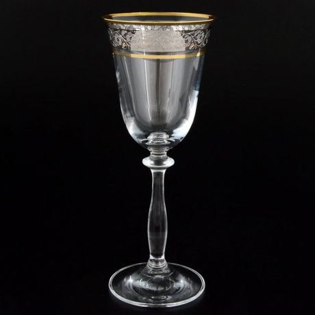 Набор бокалов для вина Bohemia Crystal "Анжела", 185 мл, 6 шт. 40600/43249/185
