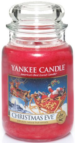 Свеча ароматизированная Yankee Candle "Christmas eve", высота 16,8 см