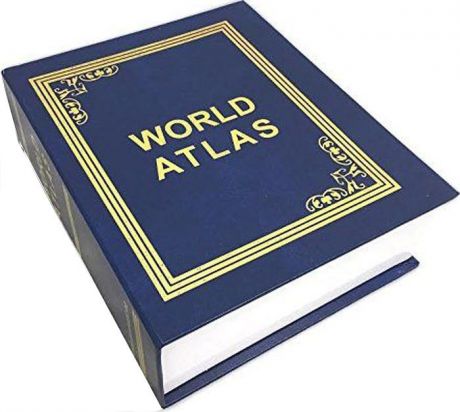 Книга-сейф Эврика "Атлас Мира", 21 х 16 см. 98286