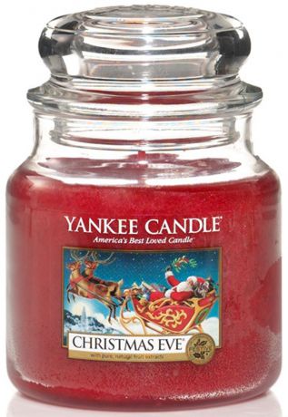 Свеча ароматизированная Yankee Candle "Christmas еve", высота 12,7 см