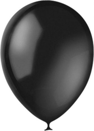 Latex Occidental Набор воздушных шариков Декоратор Black 048 100 шт