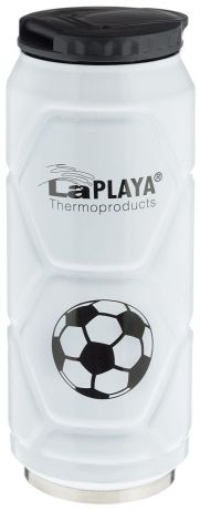 Кружка-термос LaPlaya "Football Can", цвет: белый, 500 мл