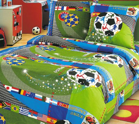 ТексДизайн Комплект детского постельного белья Чемпионат 1,5-спальный