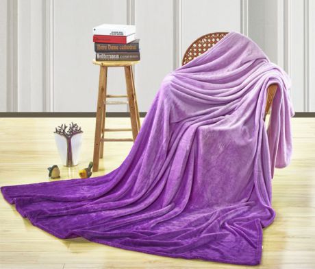 Покрывало Павлина "Возбуждение", цвет: фиолетовый, 150 х 200 см
