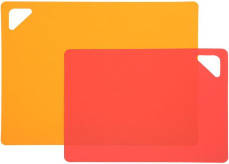 Доска разделочная Mallony, 003520, 2 шт, цвет в ассортименте