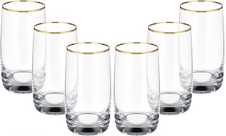 Набор стаканов для воды Bohemia Crystal Ideal, 380 мл, 6 шт