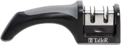 Точилка для ножей Taller "Дженнис", цвет: черный. TR-2500