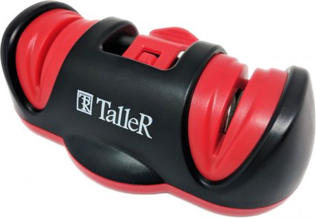 Точилка для ножей Taller, цвет: черный, красный. TR-2507