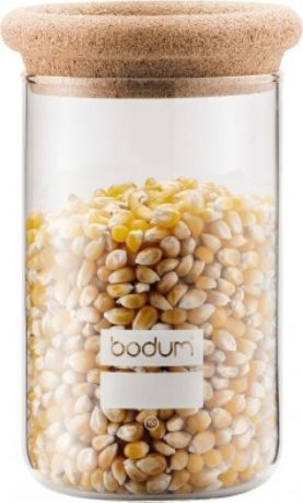 Банка для сыпучих продуктов Bodum Yohki, цвет: бежевый, 600 мл