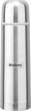 Термос Mallony Solido, цвет: серебристый, 500 мл