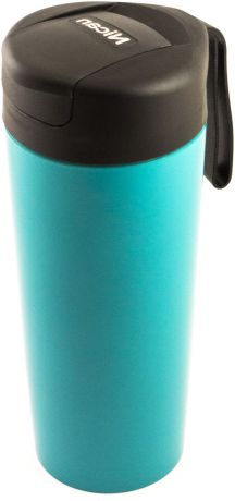 Термостакан-непроливайка Эврика FixMug, цвет: синий, 350 мл