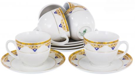 Набор чайный Balsford "Бристоль", цвет: белый, 12 предметов. 106-03007