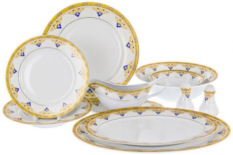 Набор столовой посуды Balsford "Бристоль", цвет: белый, 27 предметов. 106-03009