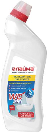 Средство для уборки туалета Лайма Professional "Морской бриз-WC ГЕЛЬ", 750 г