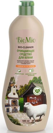 Средство для кухни BioMio "Апельсин", чистящий крем, 500 мл