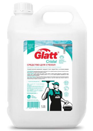 Средство для чистки стекла Mr. Glatt Cristal, 5 л
