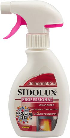 Средство Sidolux, для чистки вытяжек, для каминов, 250 мл