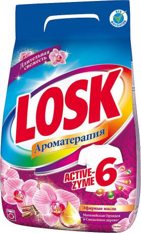 Стиральный порошок Losk "Ароматерапия. Орхидея", 2,7 кг