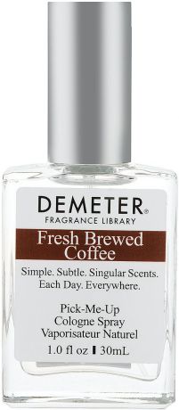 Духи-спрей Demeter Fragrance Library "Свежемолотый кофе" ("fresh brewed coffee"), унисекс, 30 мл