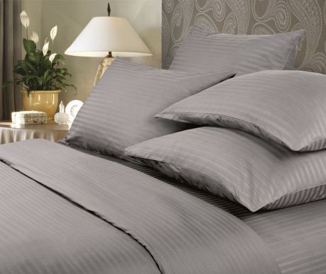 Комплект белья Verossa Gray, 2-спальный, наволочки 70x70