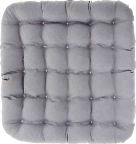 Подушка на стул Bio-Textiles "Био", PEK999, серый, 40 х 40 см