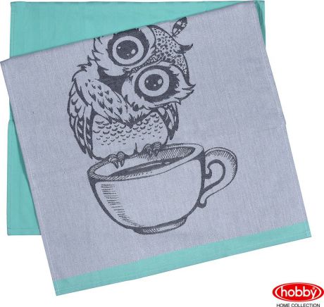 Полотенце кухонное Hobby Home Collection Owl 1501002240, минт, 50 x 70 см, 2 шт