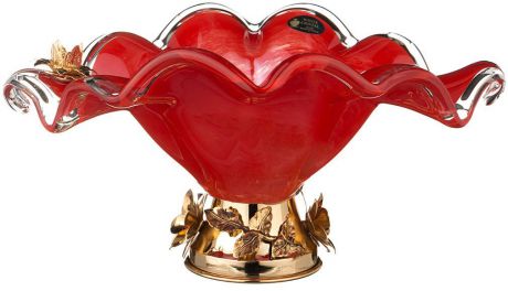 Декоративная чаша Lefard, 647-701, красный, 30 х 23 х 16 см