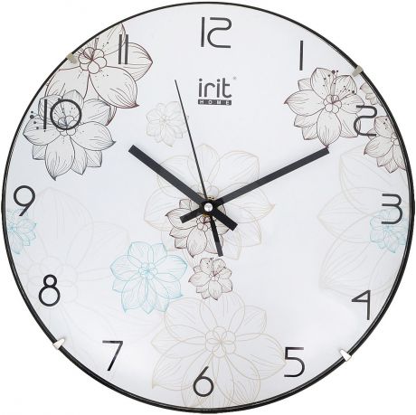 Настенные часы Irit IR-615, кварцевые, диаметр 25 см