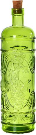 Бутылка декоративная Lefard "Анис", 600-125, зеленый, 1 л