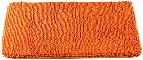 Коврик для ванной Brissen Cingolo, цвет: оранжевый, 50 x 80 см