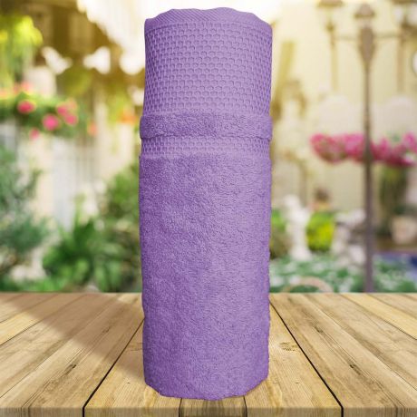 Полотенце Amore Mio AST Vafl, цвет: фиолетовый, 90 х 50 см